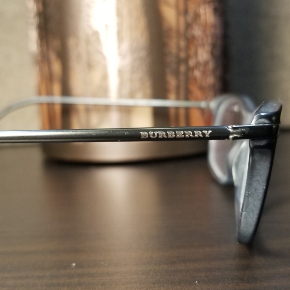 Burberry Matte Black Eyeglass Frames - image 8